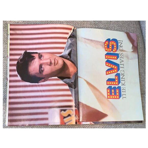 Elvis ~ The King Lives On! Special Souvenir Issue (1987) w/ Posters - Picture 6 of 8